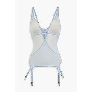 La Perla Basque Bice Lingerie Corset Sheer Top Size is a 38B